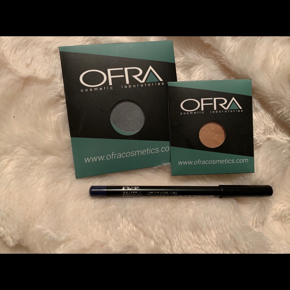 Ofra eyeshadows and eyeliner